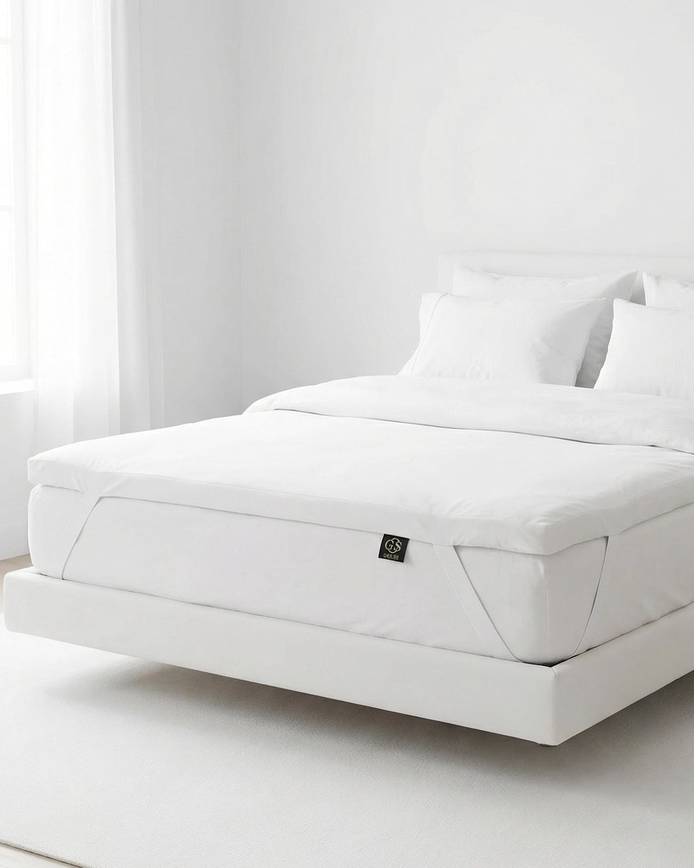 MedAura Memory Foam Mattress Topper
